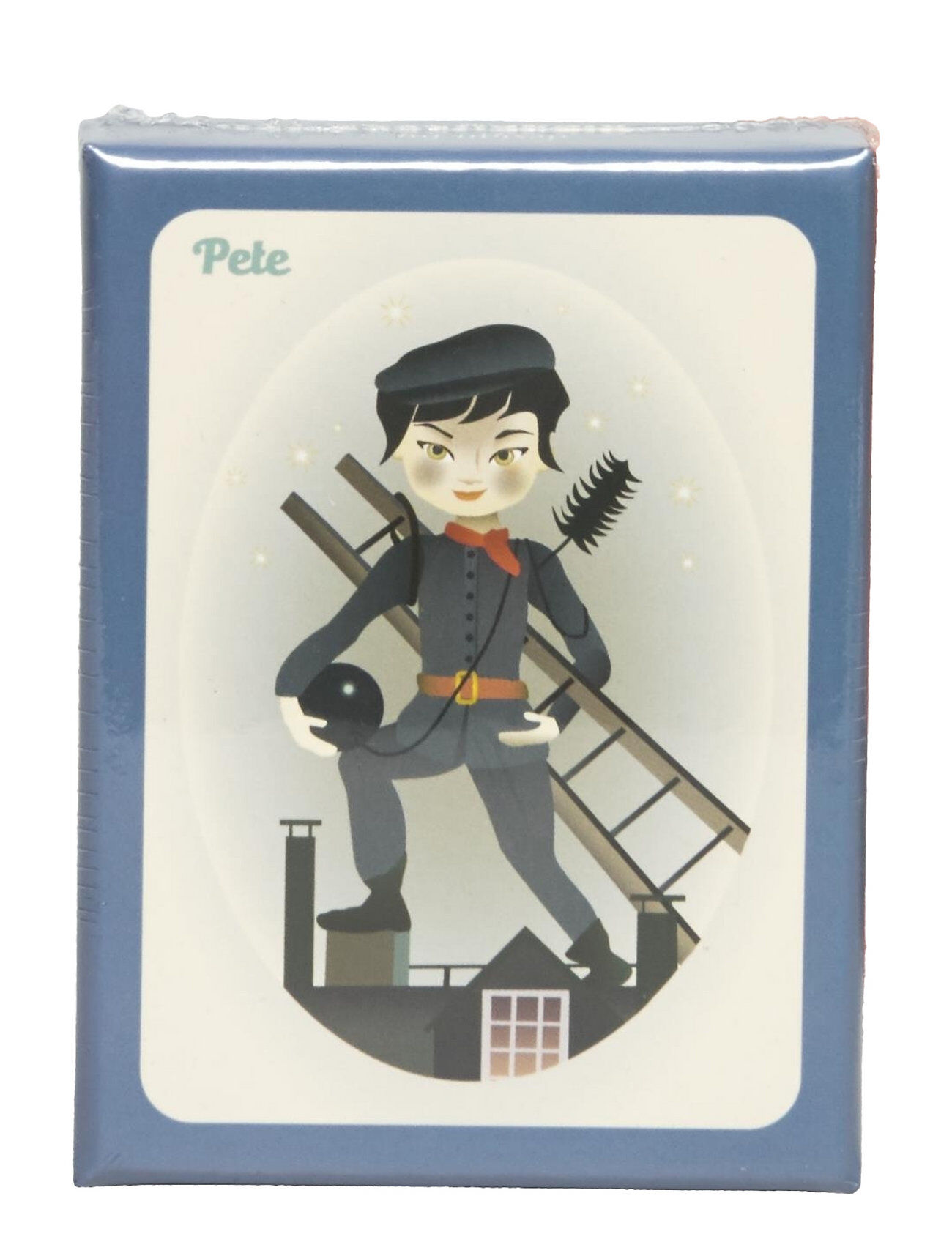 Vissevasse Chimney Pete - Playing Cards Home Decoration Puzzles & Games Games Multi/mønstret Vissevasse