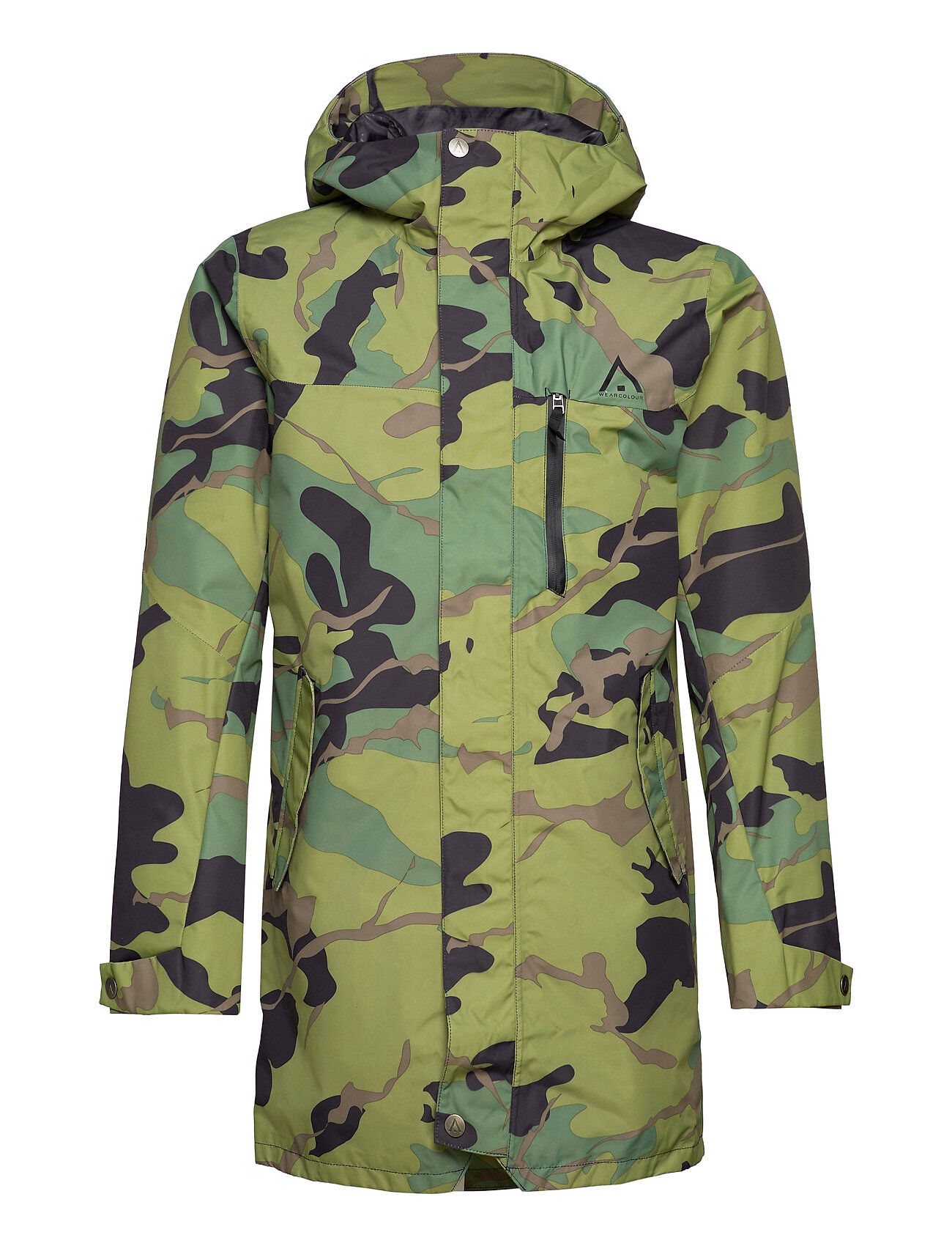 WearColour Hurricane Parka Parkas Jakke Grønn WearColour