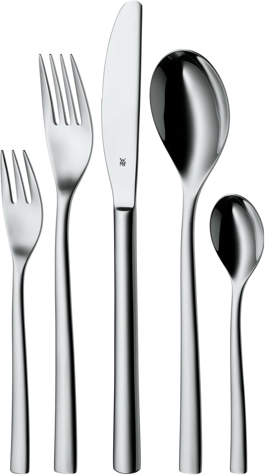 WMF Palermo 60 Deler Blankt Stål Bestikksett Home Tableware Cutlery Cutlery Set Sølv WMF