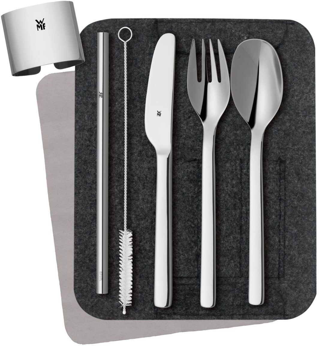 WMF My2Go 8 Deler Blankt Stål Bestikksett Home Tableware Cutlery Cutlery Set Sølv WMF