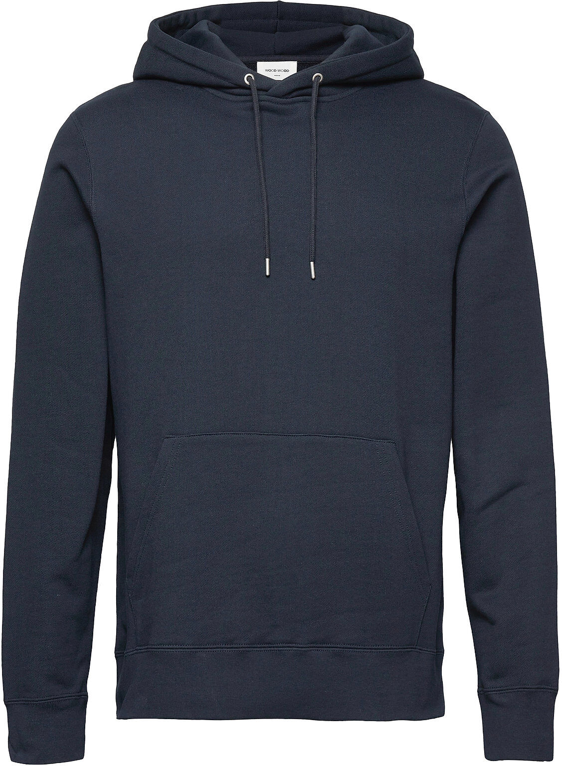 Wood Wood Eddie Classic Hoodie Hettegenser Genser Blå Wood Wood