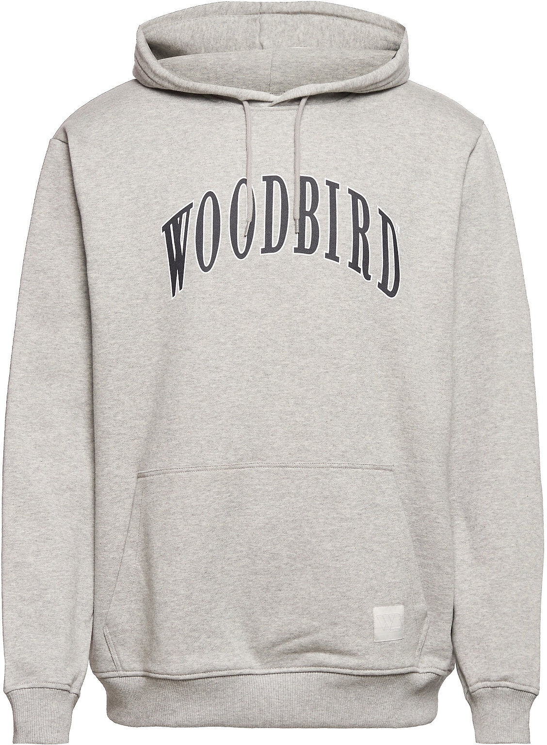 Woodbird Jimmi College Hood Hettegenser Genser Grå Woodbird