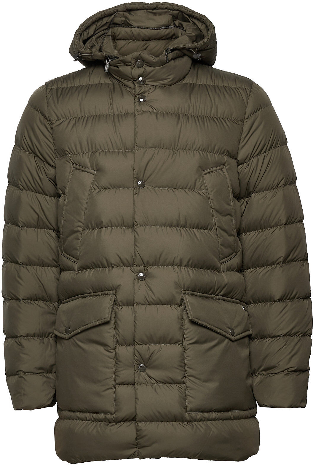 WOOLRICH Sierra Detachable Hood Parka Fôret Jakke Grønn WOOLRICH