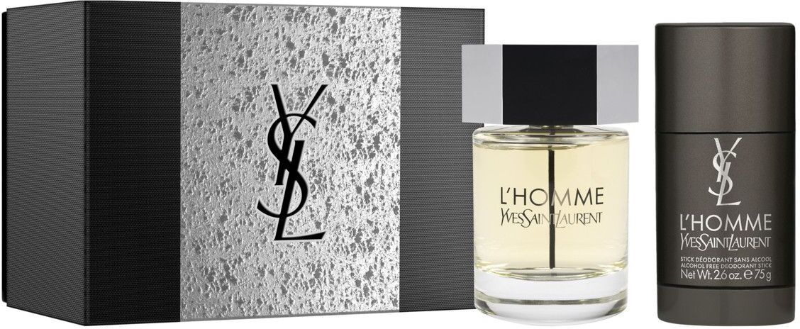 Yves Saint Laurent L'homme 100 Ml Holiday Set Beauty MEN ALL SETS Nude Yves Saint Laurent