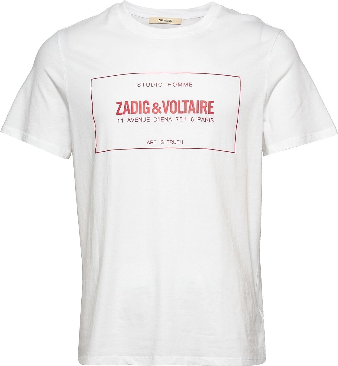 Zadig & Voltaire Ted Blason T-shirts Short-sleeved Hvit Zadig & Voltaire