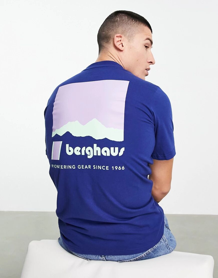 Berghaus Skyline Lhotse t-shirt in navy  Navy