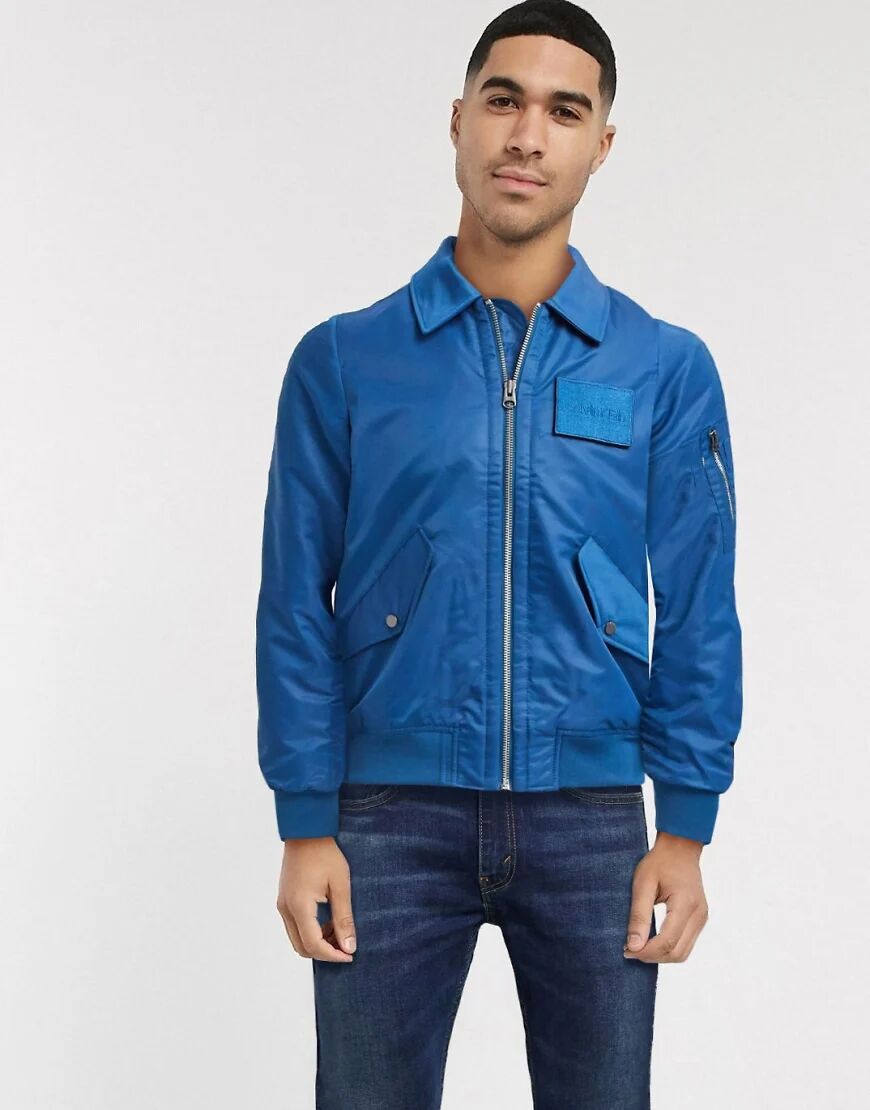 Calvin Klein flight jacket-Blue  Blue