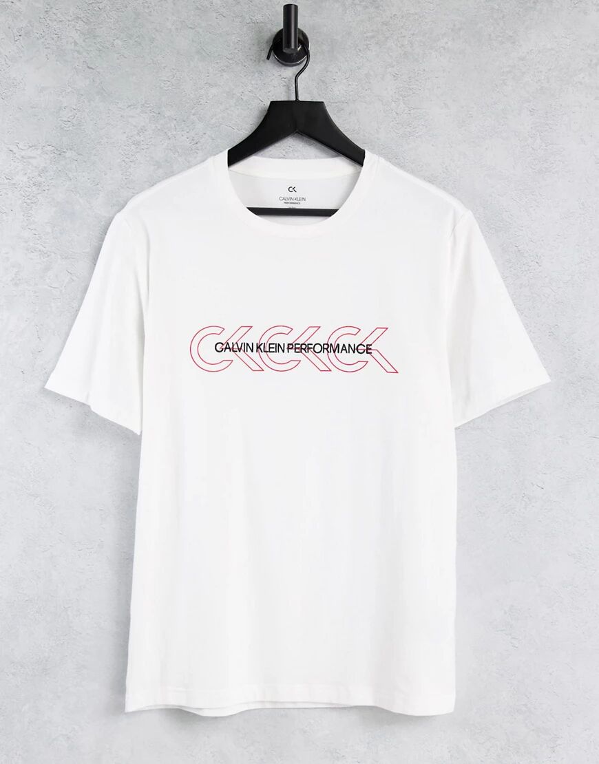 Calvin Klein Sport t-shirt-White  White
