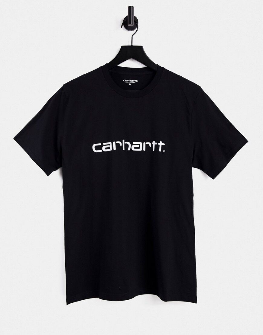 Carhartt WIP Script t-shirt in black  Black