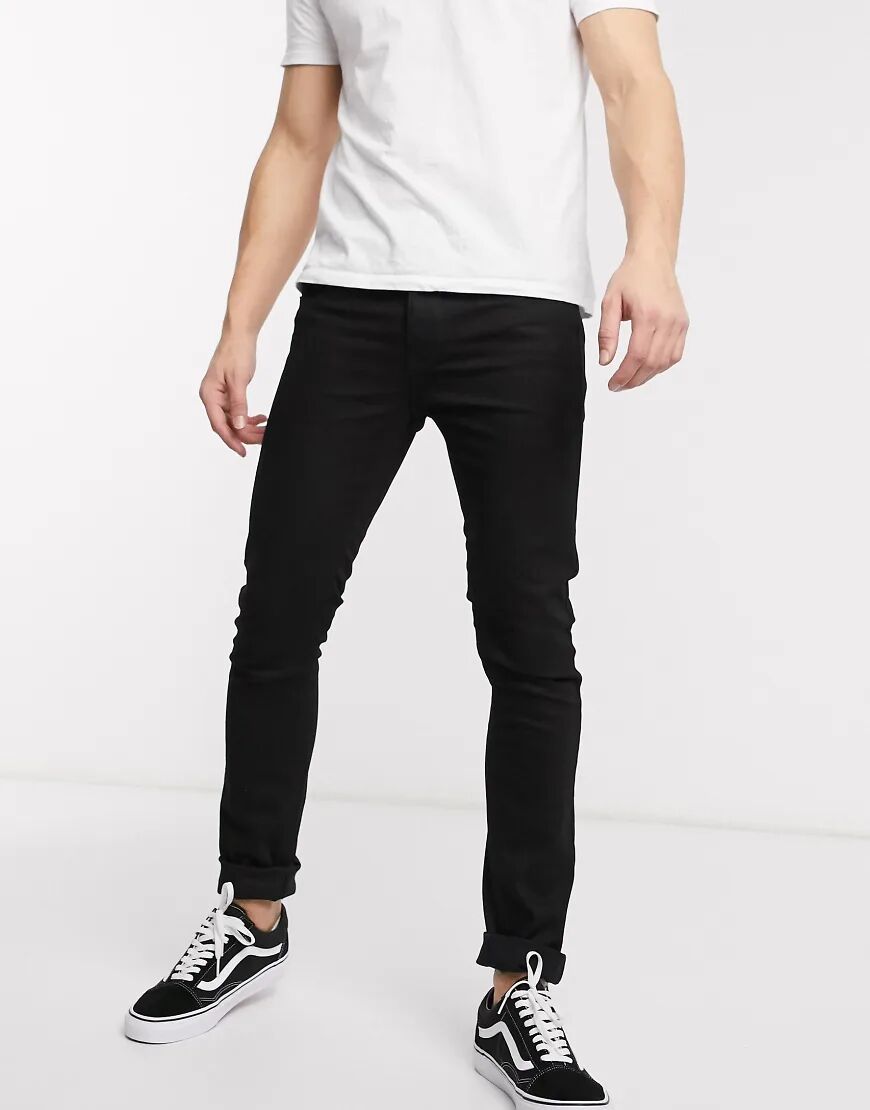 French Connection skinny fit jeans in black  Black