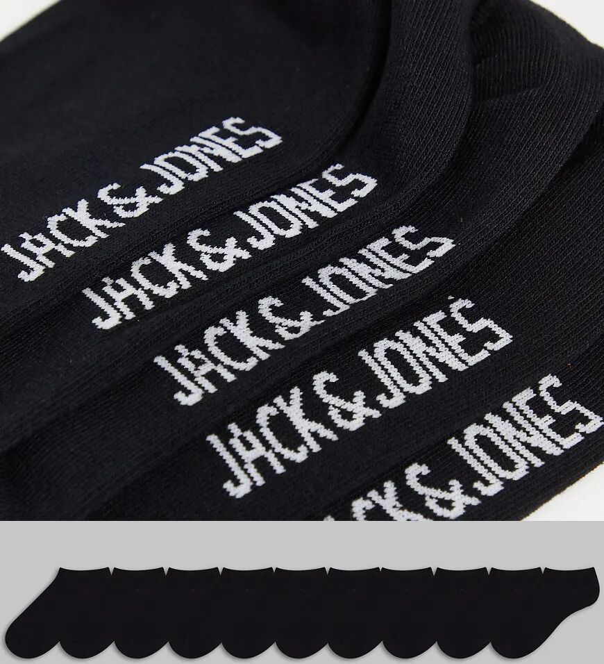 Jack & Jones 10 pack socks in black  Black