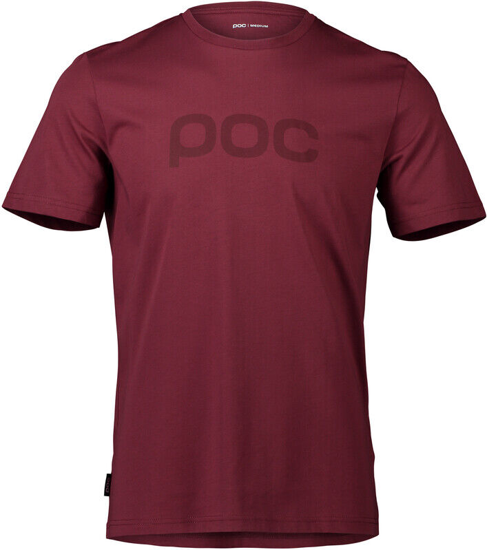 POC Logo tee Herre rød S 2021 T-skjorter kortermet