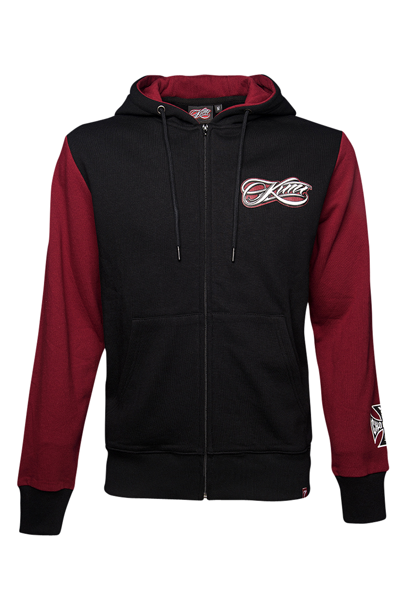 Kimi Hoodie KIMI Script Logo Rød-Svart