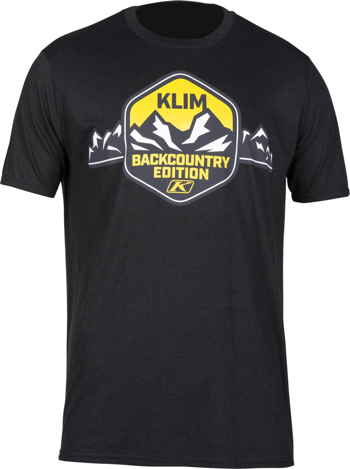 KLIM T skjorte Backcountry Edition Klim Svart-Gul