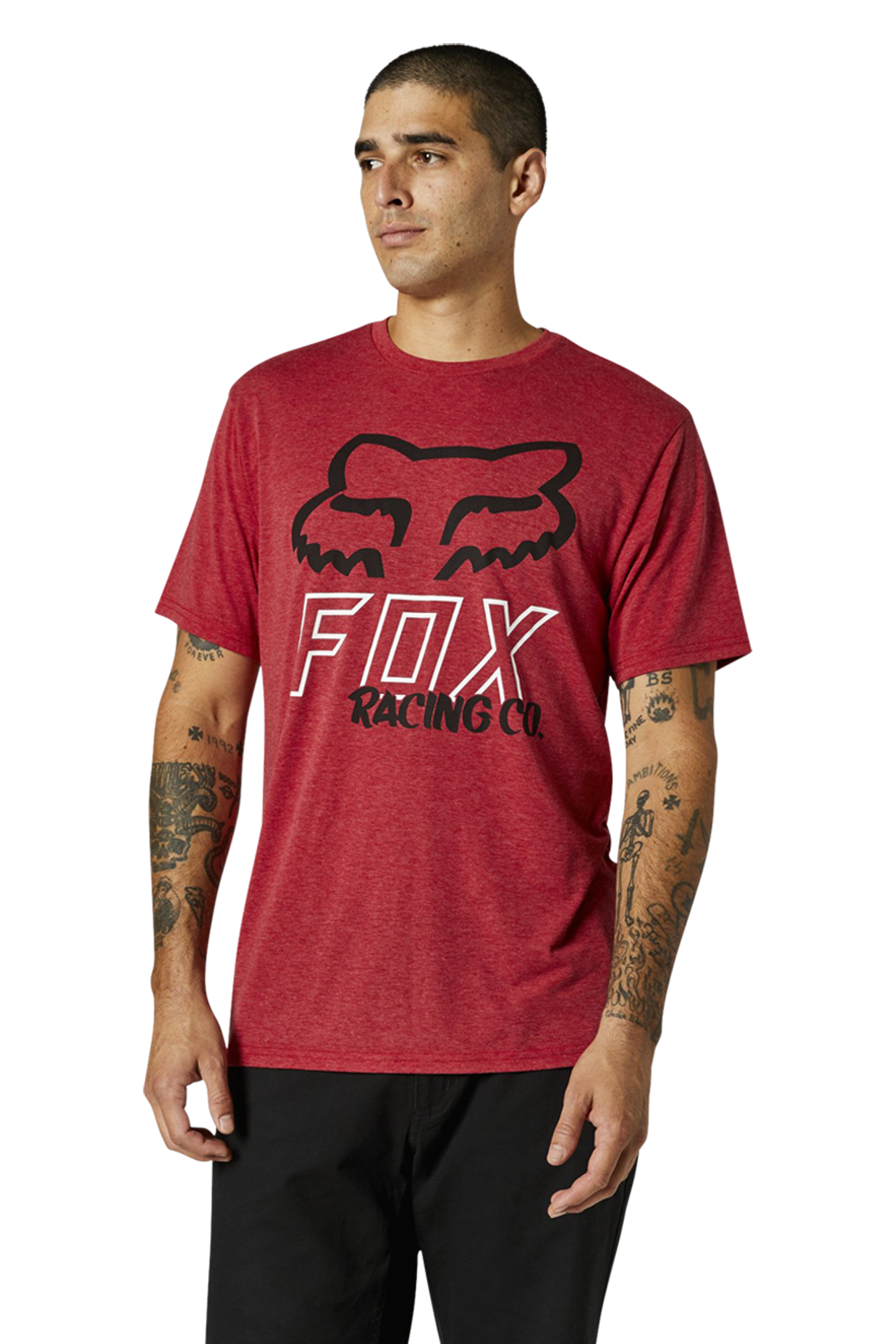 FOX T-Skjorte FOX Racing Hightail Tech Tee Chili