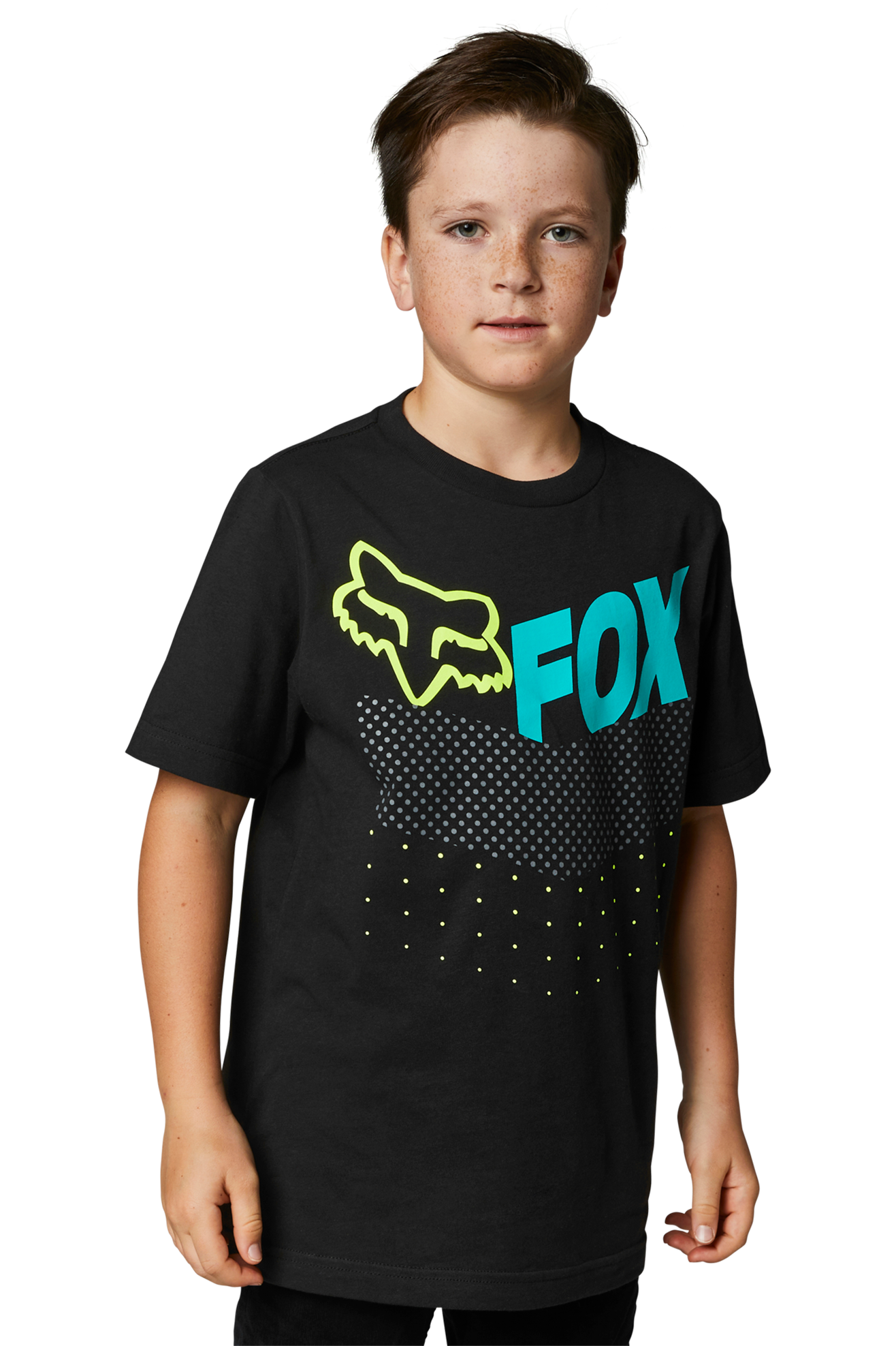 FOX T-Skjorte FOX Trice SS Barn Svart