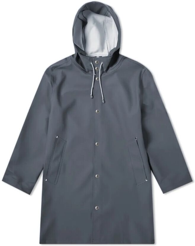 Stutterheim Stockholm Raincoat Grå Male