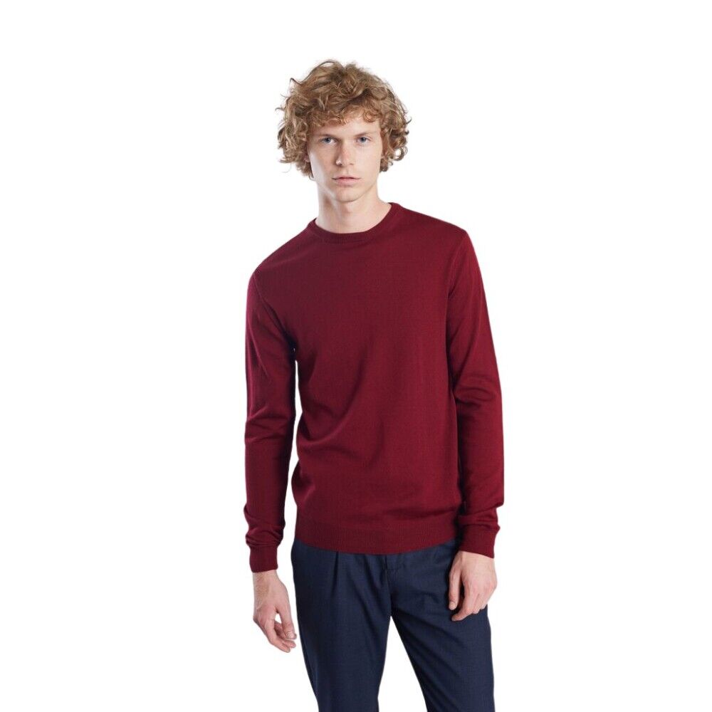 L'Exception Paris Merino Wool Jumper Rød Male