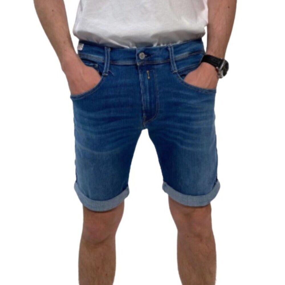 Replay Anbass shorts Blå Male