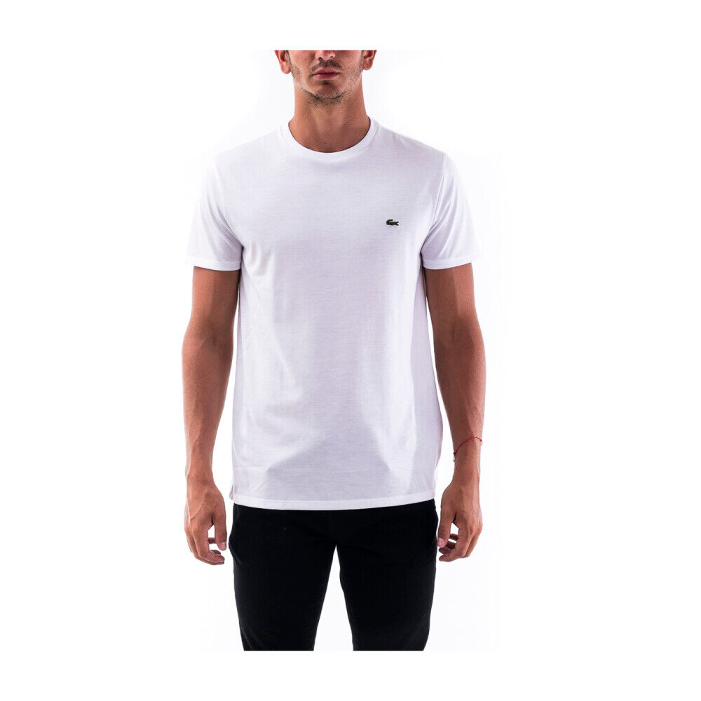 Lacoste T-skjorte Hvit Male