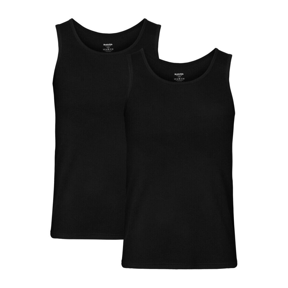 Resteröds 2-pack tank tops bamboo Sort Male