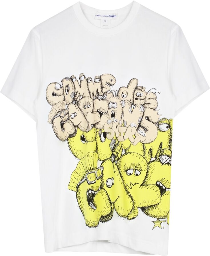 Comme des Garçons t-shirt Hvit Male