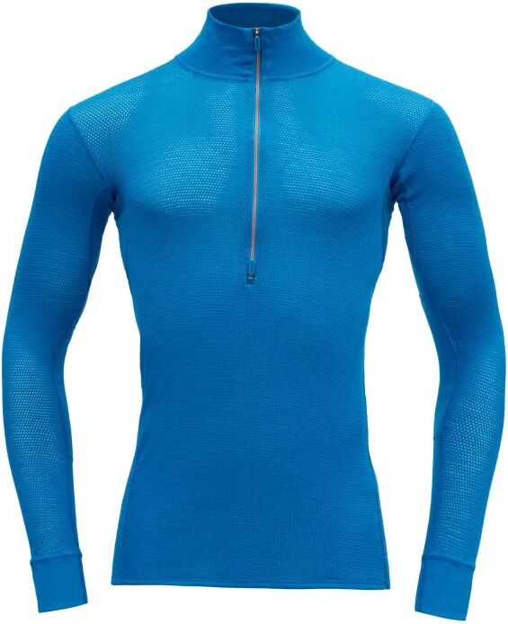 Devold Men's Wool Mesh Half Zip Neck Blå