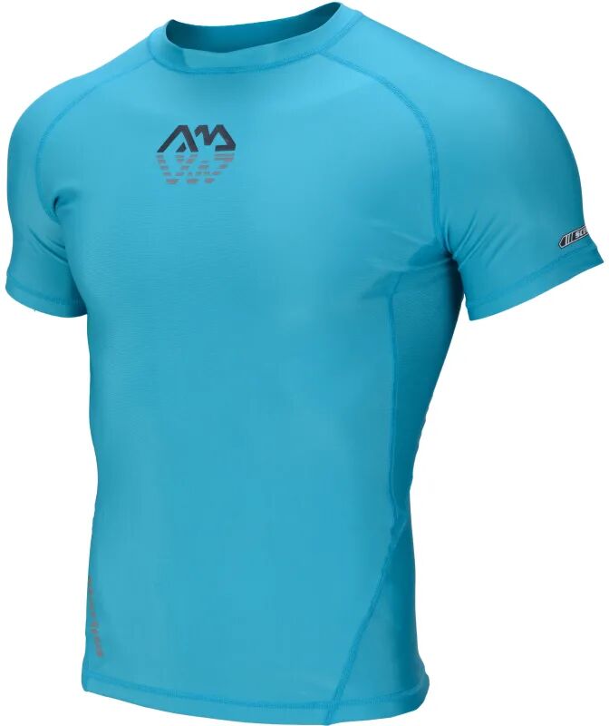 Aqua Marina Men's Rashguard Shortsleeve Scene Blå