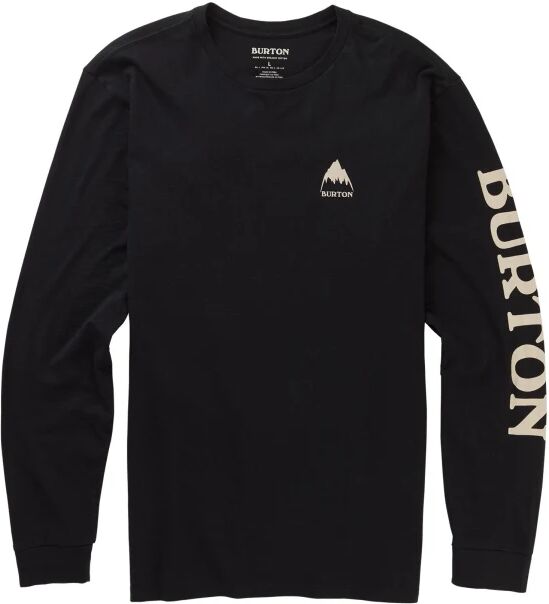 Burton Men's Elite Organic Long Sleeve T-Shirt Sort