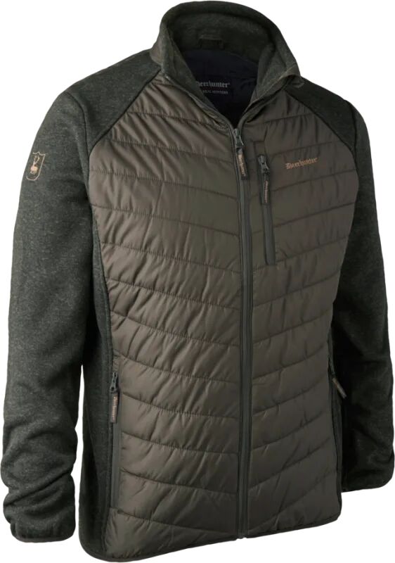 Deerhunter Men's Moor Padded Jacket With Knit Grønn