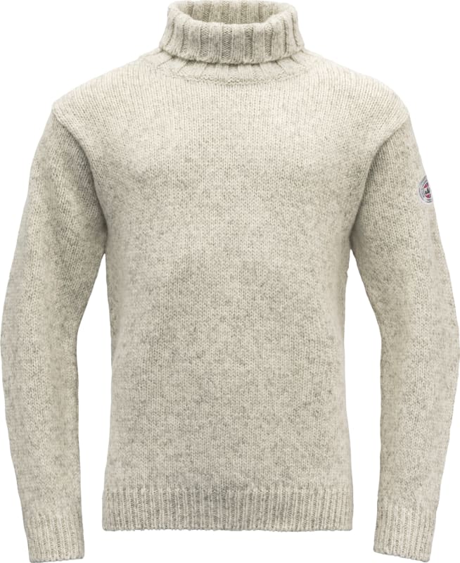 Devold Men's Nansen Sweater High Neck Grå