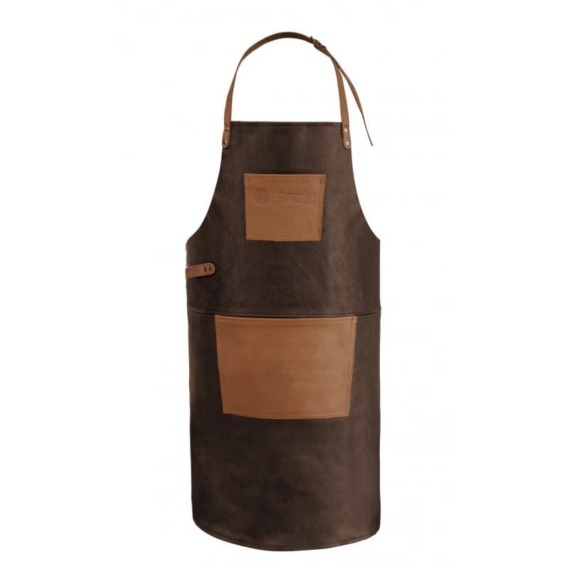 Petromax Buffalo Leather Apron with neck strap Brun