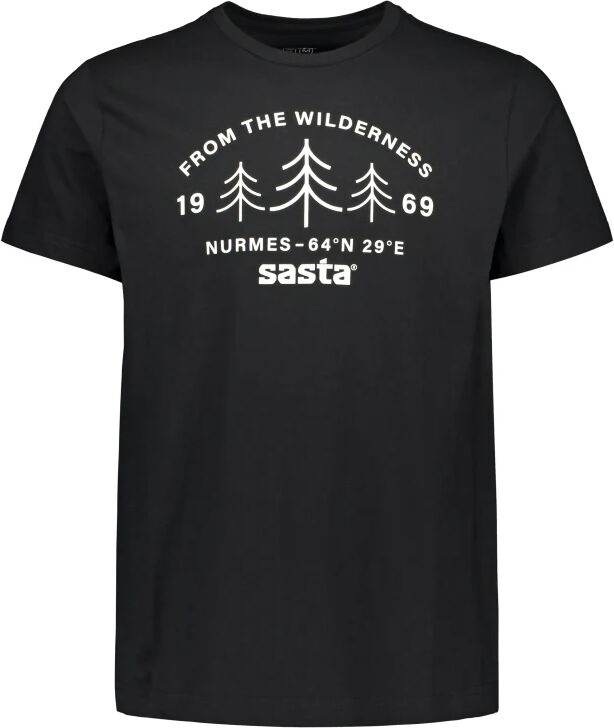 Sasta Men's Wilderness T-shirt Sort