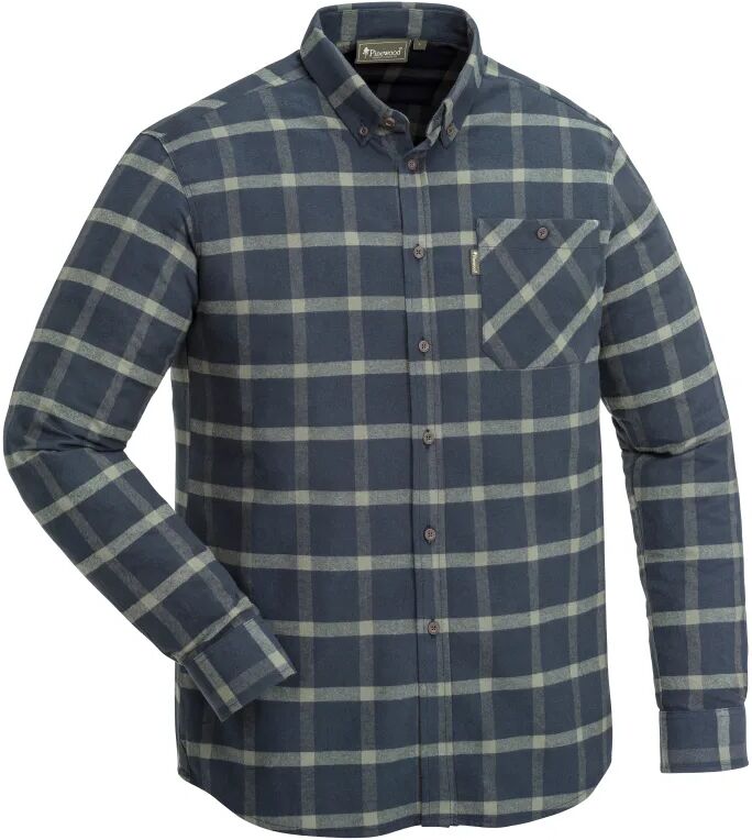 Pinewood Men's Värnamo Flannel Shirt Blå