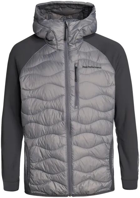 Peak Performance Men's Helium Hybrid Hood Jacket Grå