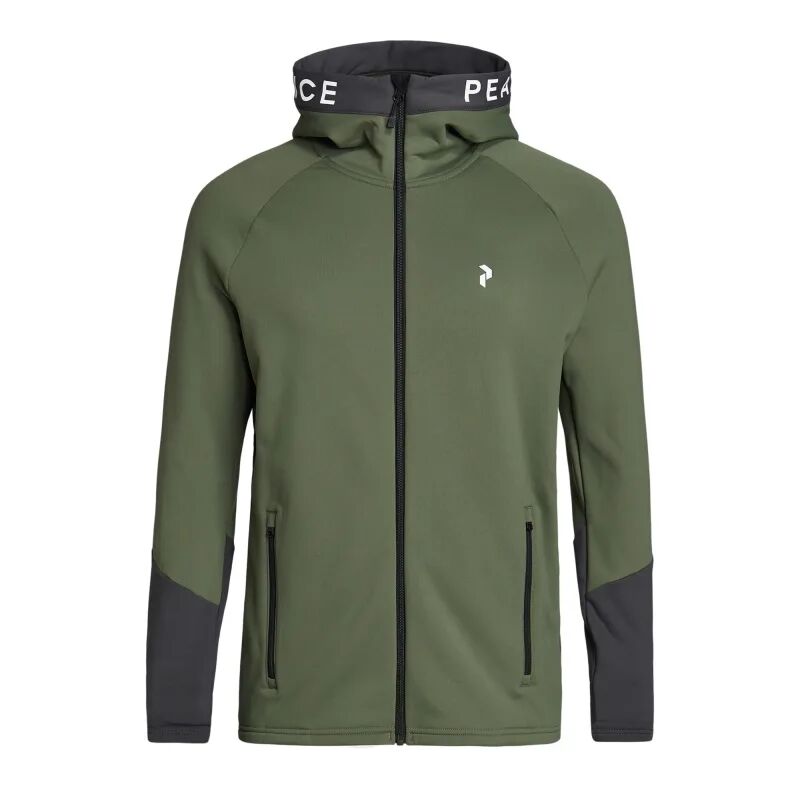 Peak Performance Men's Rider Zip Hood Grønn