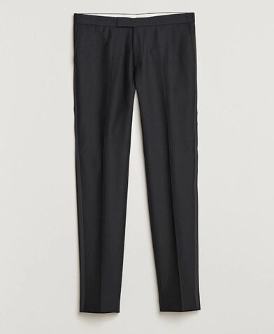 Oscar Jacobson Devon Tuxedo Trousers Black