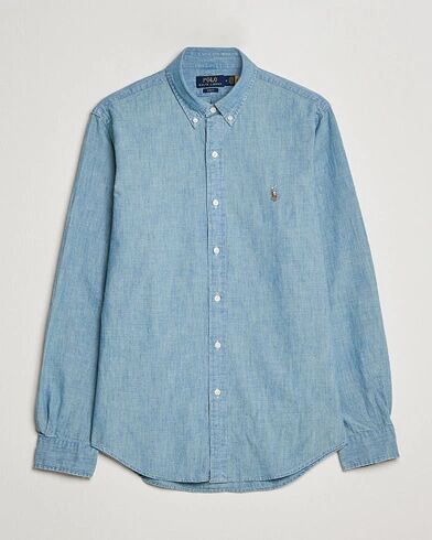 Polo Ralph Lauren Slim Fit Chambray Shirt Washed