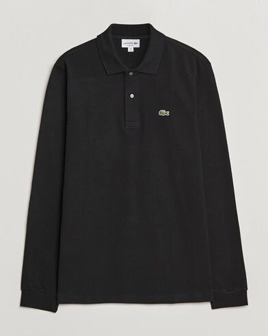 Lacoste Long Sleeve Polo Black