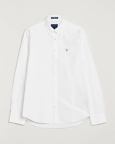 GANT Slim Fit Oxford Shirt White