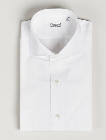 Finamore Napoli Milano Slim Fit Classic Shirt White