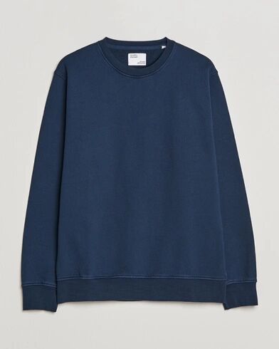 Colorful Standard Classic Organic Crew Neck Sweat Navy Blue