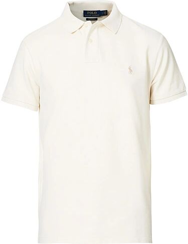 Polo Ralph Lauren Custom Slim Fit Polo Antique Cream