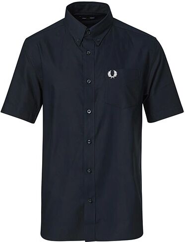 Fred Perry Short Sleeve Oxford Shirt Navy