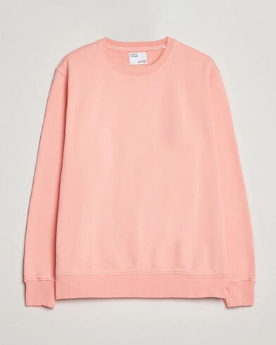 Colorful Standard Classic Organic Crew Neck Sweat Bright Coral