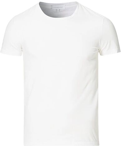 Ermenegildo Zegna Cotton Stretch Crew Neck T-Shirt White