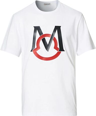 Moncler Maglia Logo Crew Neck Tee Off White