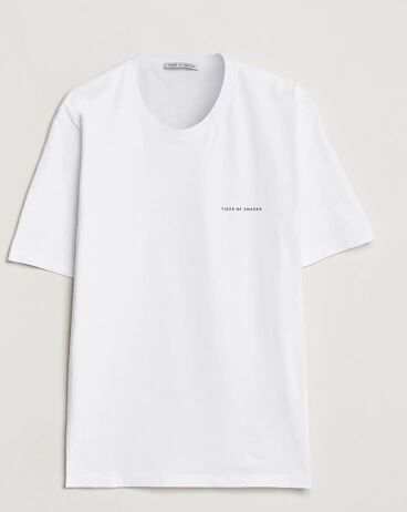 Tiger of Sweden Pro Cotton Logo Tee Bright White