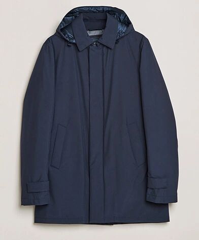 Herno Laminar Waterproof Down Coat Navy