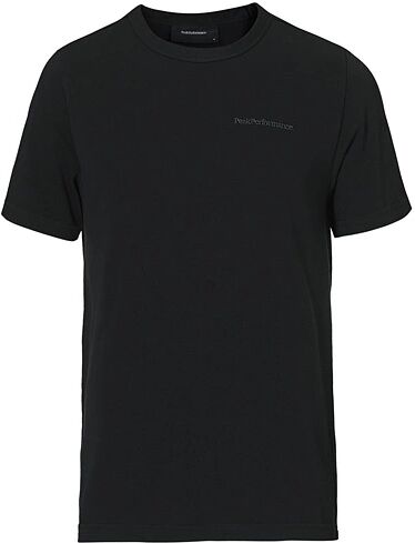 Peak Performance Moment Organic Cotton Tee Black